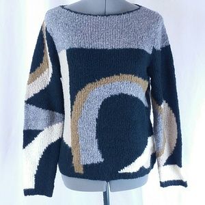 Rafaellla Vintage Wool Sweater Large Women's Shirt